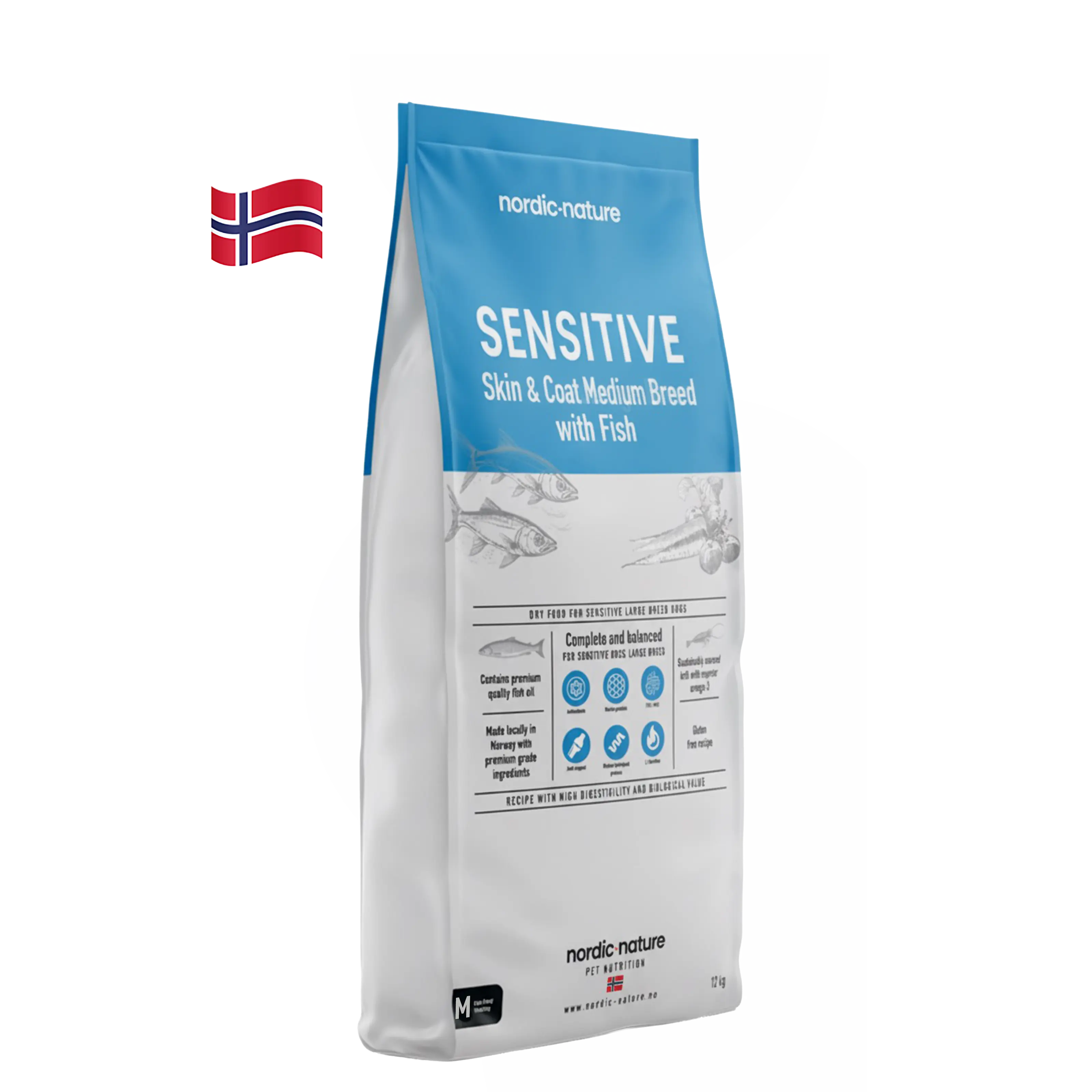 Sensitive Skin & Coat Fish Medium Breed 3 kg