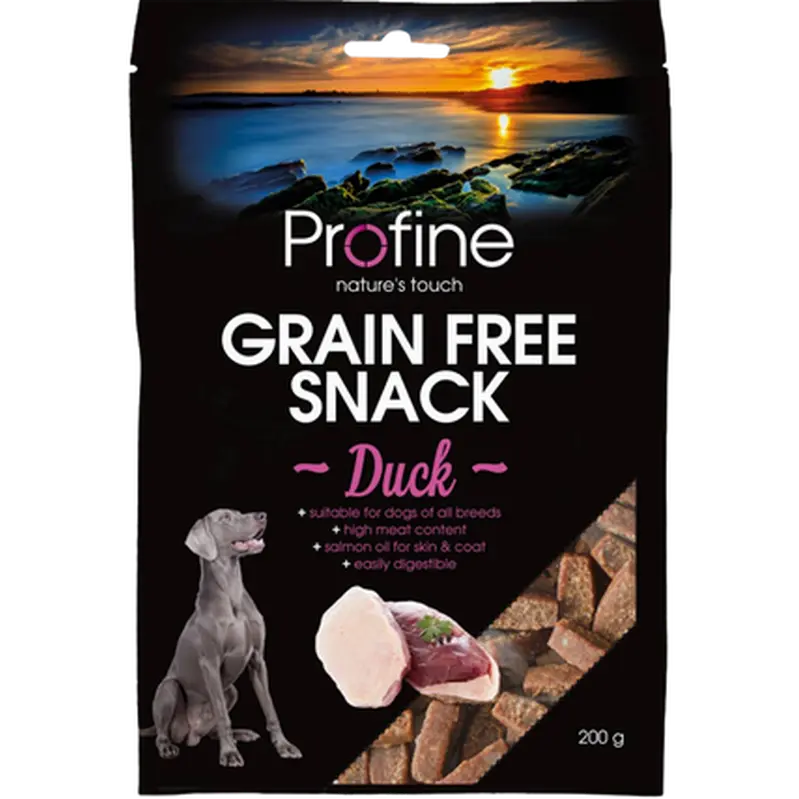 Dog Grain Free Semi Moist Snack Duck