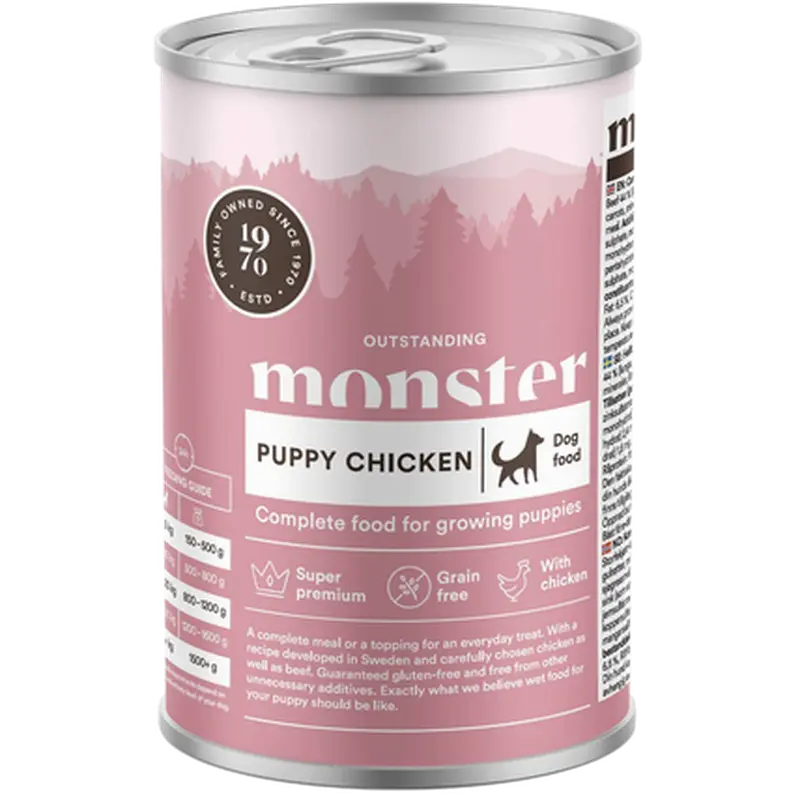 Dog Puppy Chicken Tölkki 400g