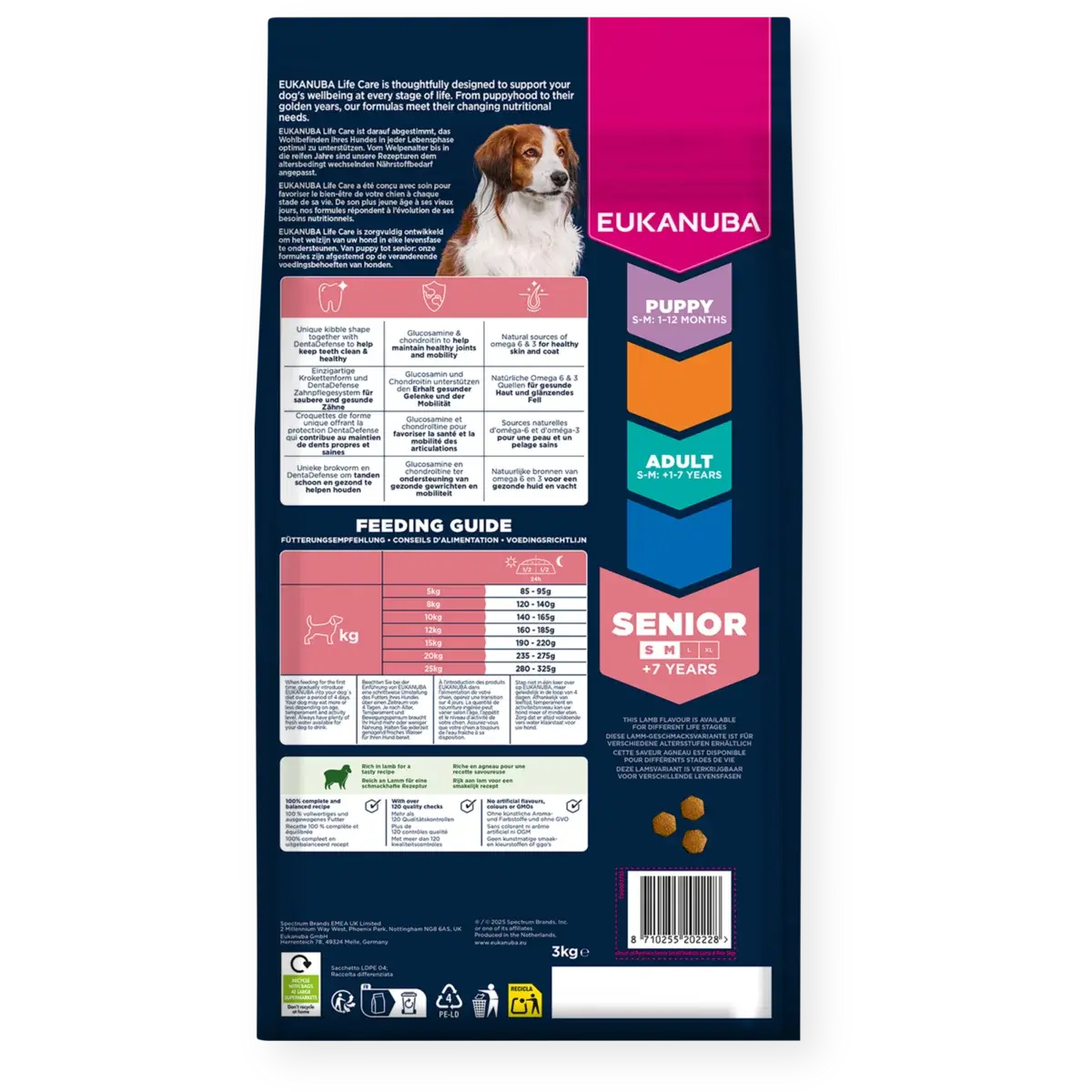 Dog Senior Small/Medium Breed Lamb & Rice