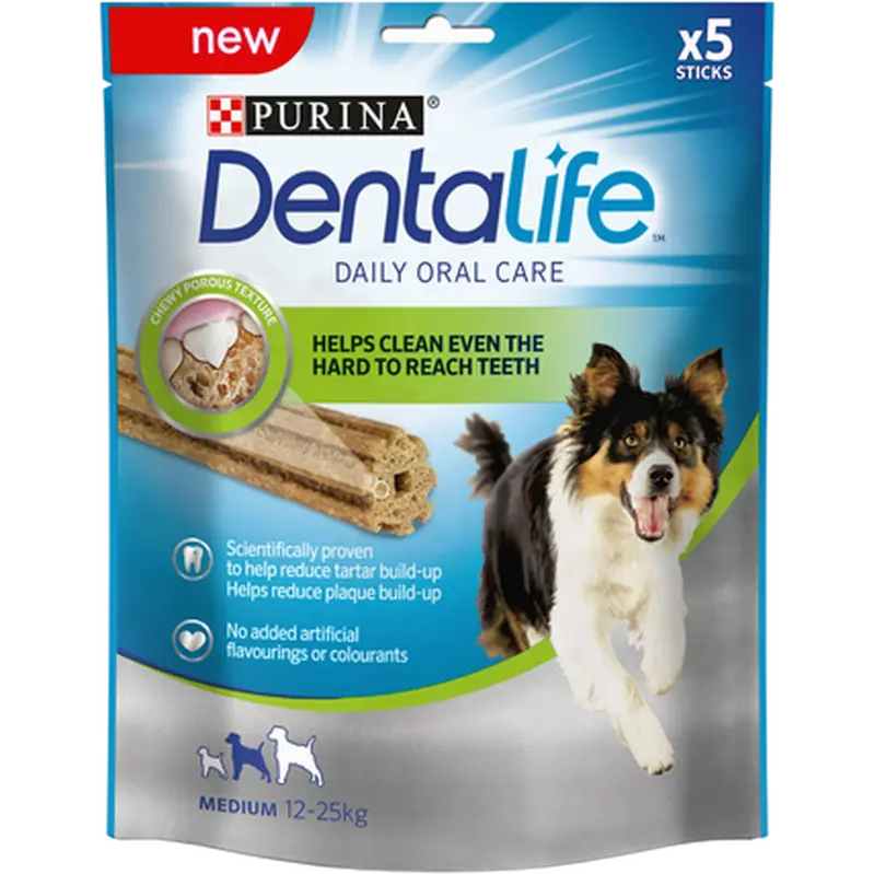 Purina DentaLife Puruluut Päivittäinen Suunhoito S 7-pakkaus 115 g