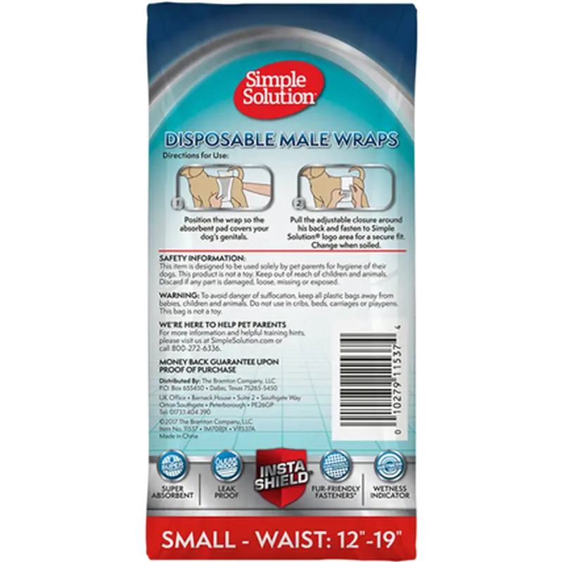 Disposable Male Wrap