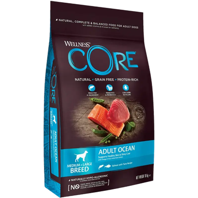 Dog Adult Ocean Medium & Large Breed Salmon & Tuna Dry