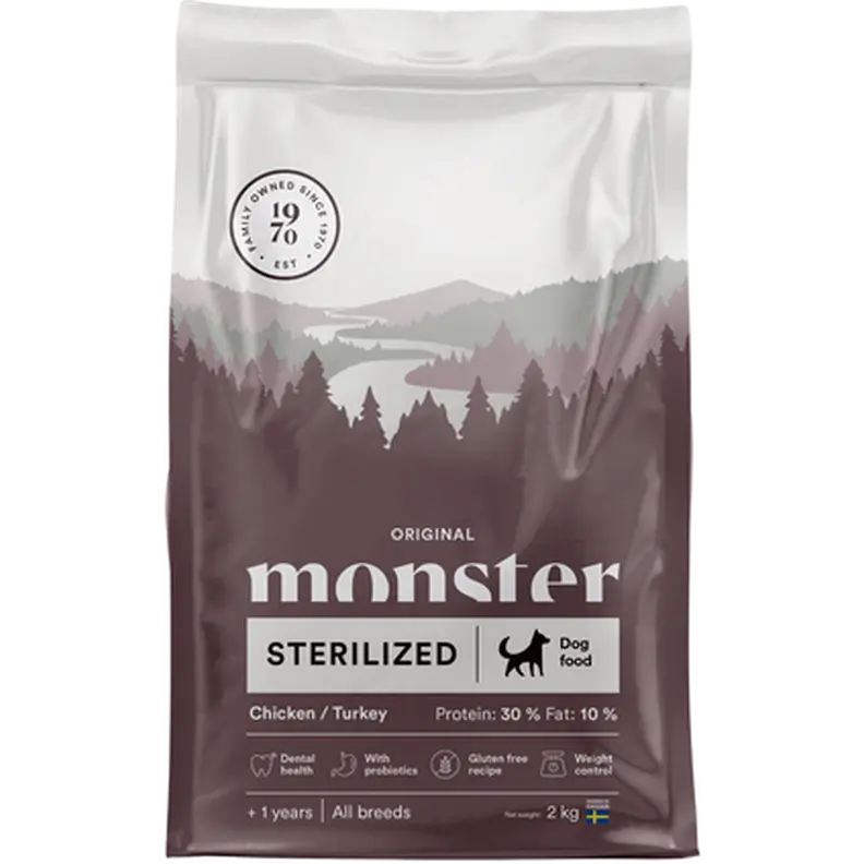 Dog Original Sterilized Chicken/Turkey All Breed Gray 12 kg