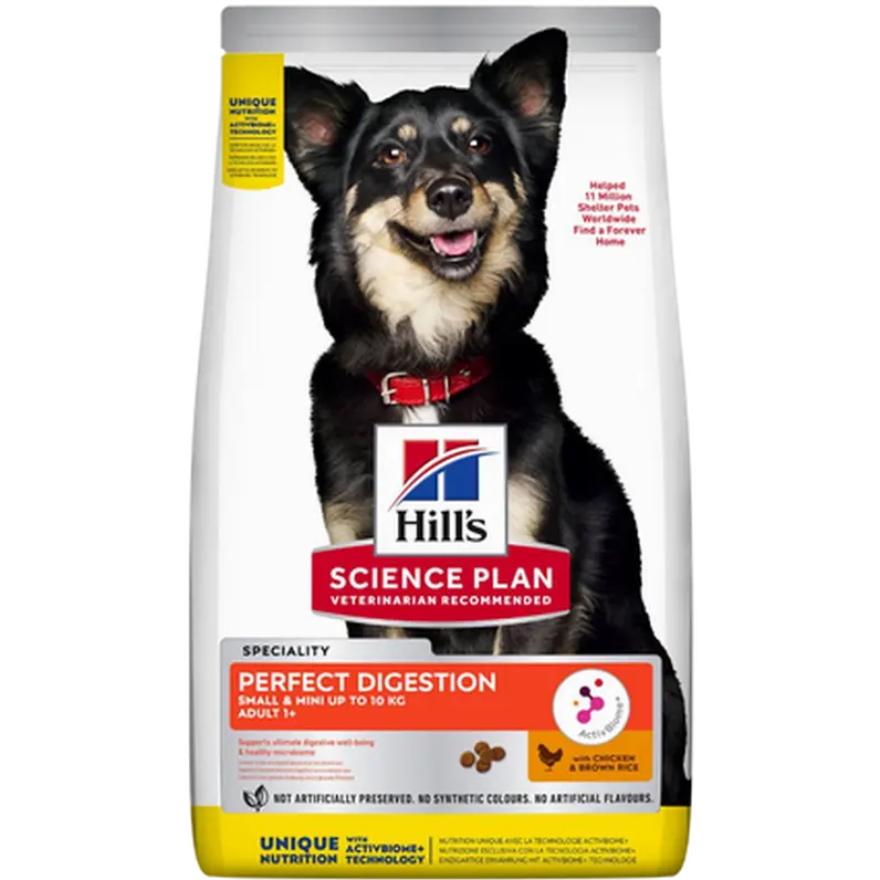 Adult Perfect Digestion Small & Miniature Chicken & Rice - Dry Dog Food 1,5 kg