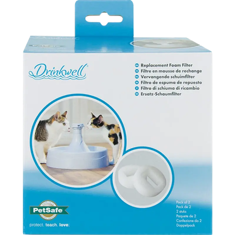 360 Plastic Pet Fountain Replacement Foam Filters