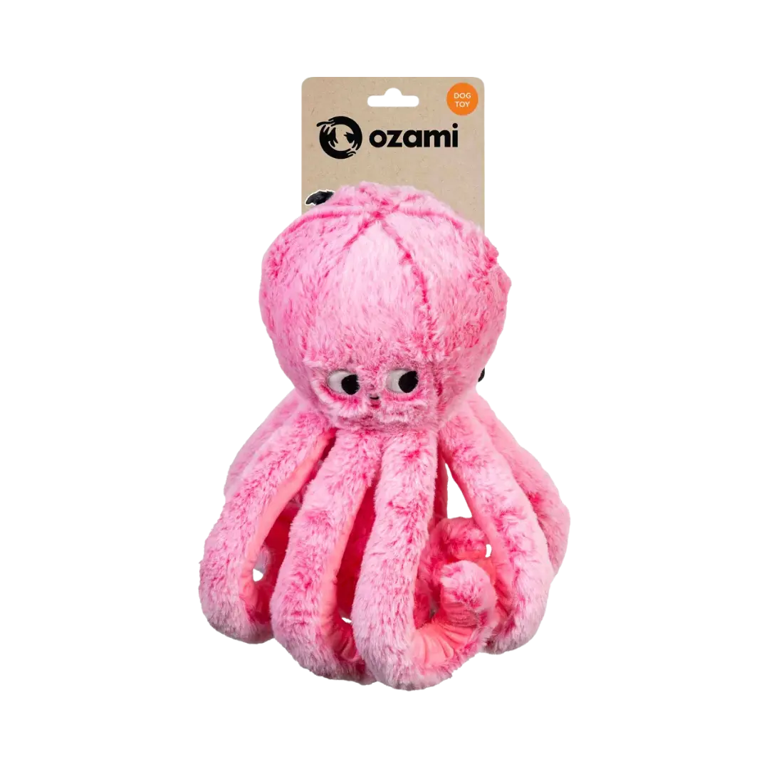 Octopus, Rosa, 60cm