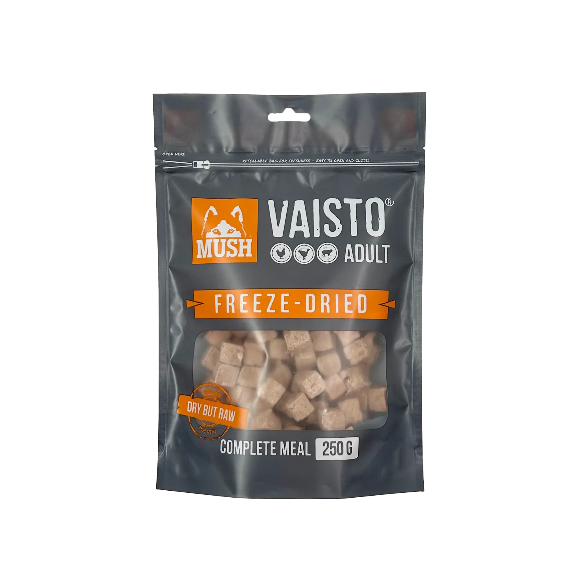 Vaisto Grey Frysetørket 250 g