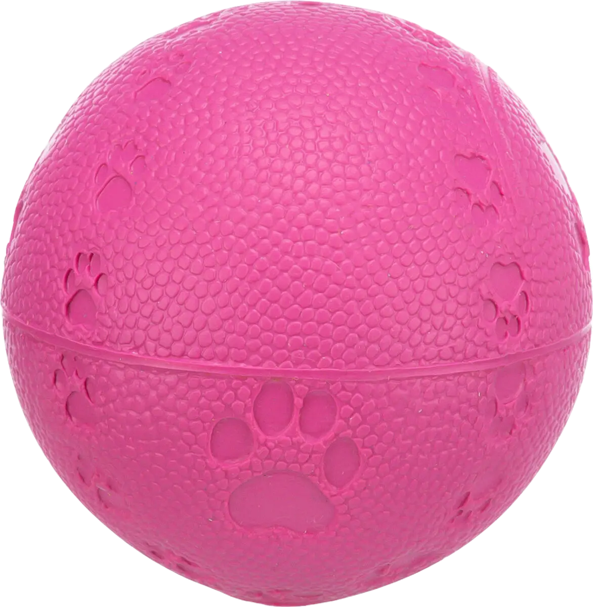 Leketøy Gummiball med poteavtrykk 6 cm
