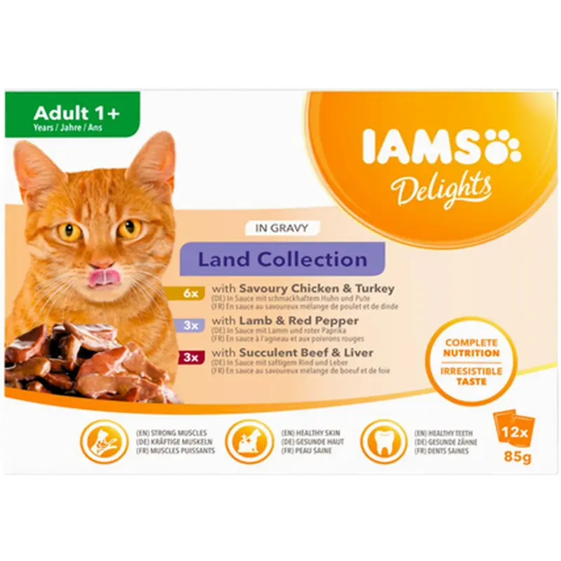 Delights Multipack Land Gravy 85 g x 12 st - Portionspåsar