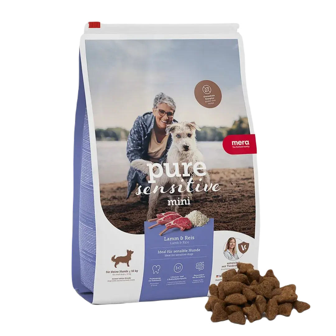 Pure Sensitive Adult Mini lam og ris 4 kg