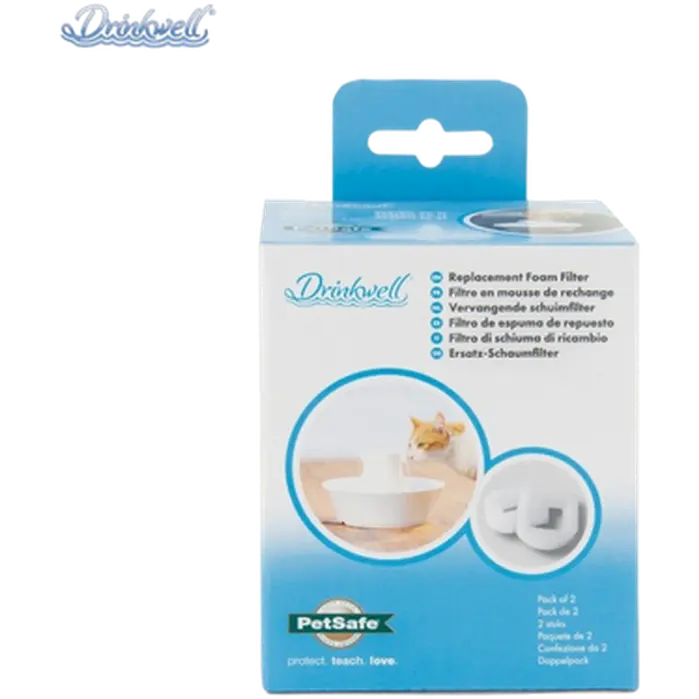 Drinkwell Ceramic/StainlessSteel Replacement Foam Filter