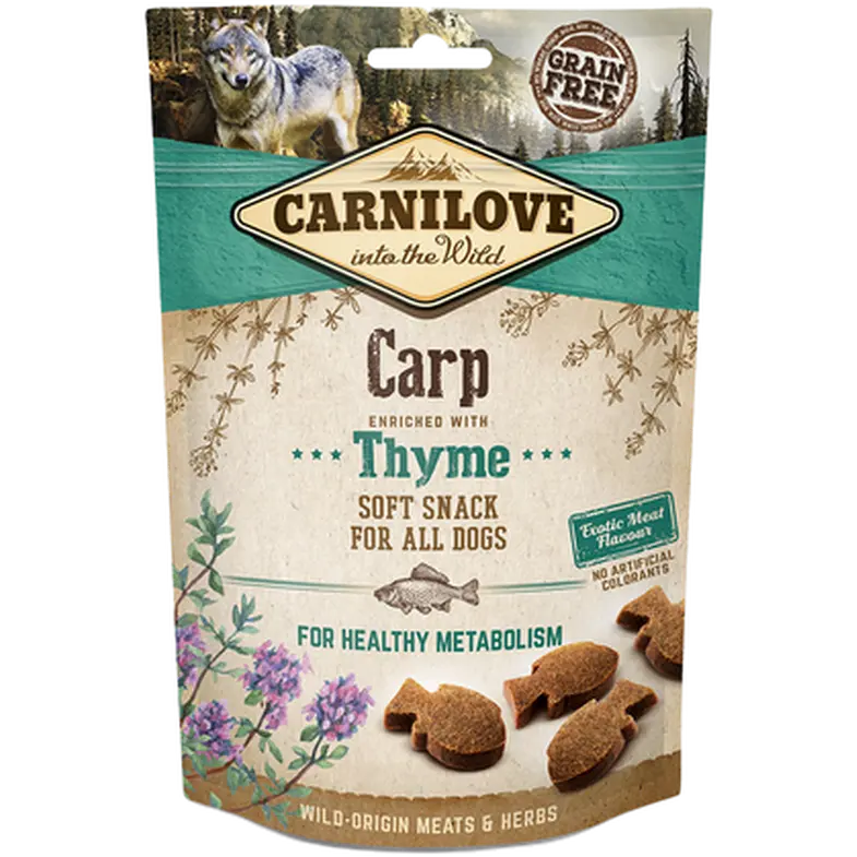 Dog Semi Moist Snack Carp & Thyme