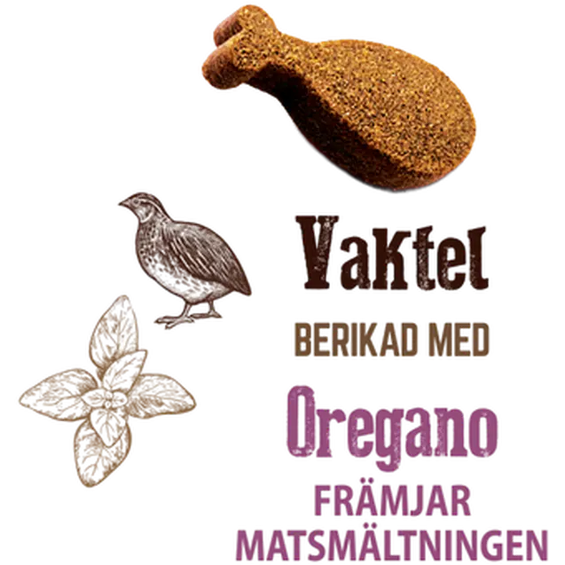 Dog Semi Moist Snack Quail & Oregano