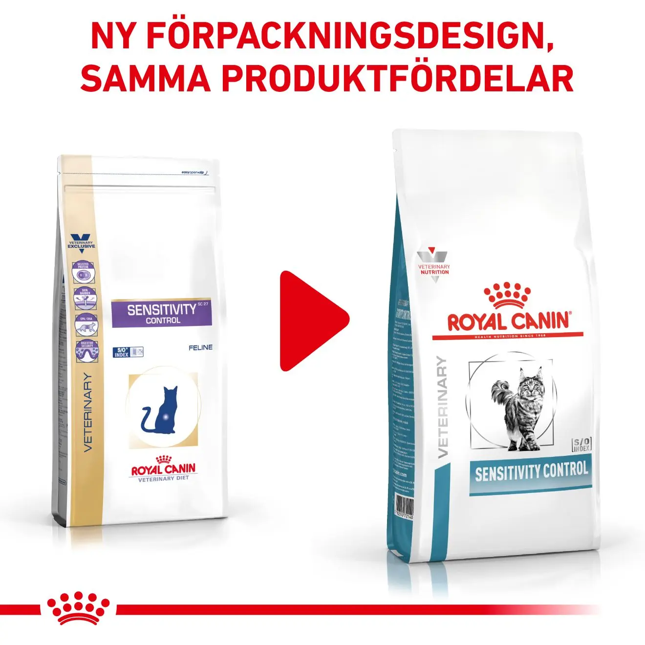 Derma Sensitivity Control kissan kuivaruoka