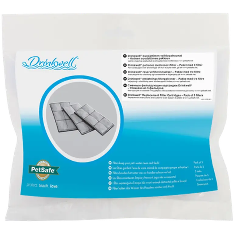 Drinkwell Premium Replacement Charcoal Filter 3-pack