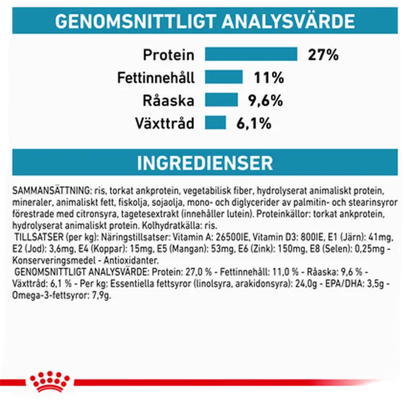 Derma Sensitivity Control kissan kuivaruoka