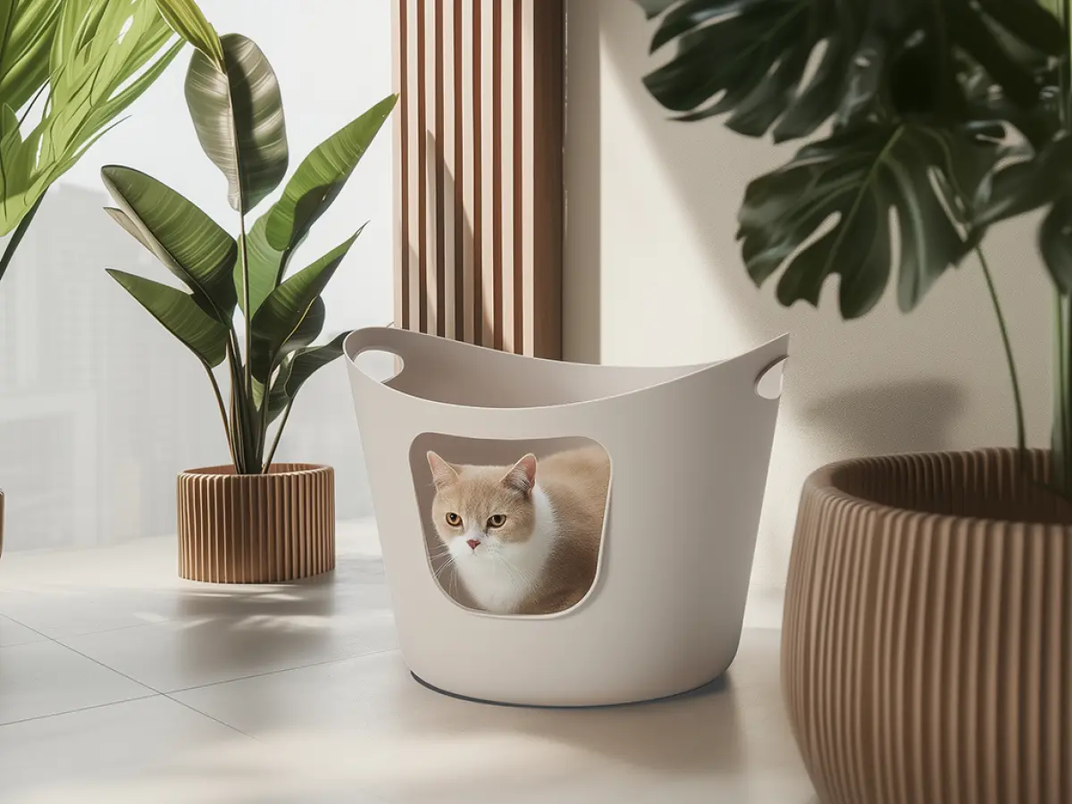 Flex-a-loo Mokka kattebakke