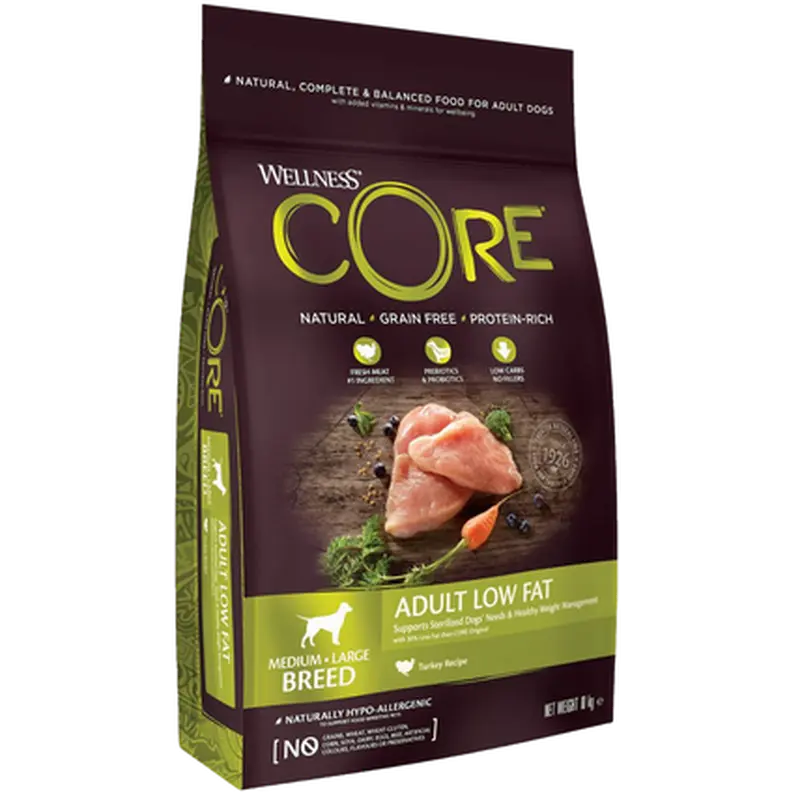 Dog Adult Low Fat Medium & Large Breed Turkey Dry