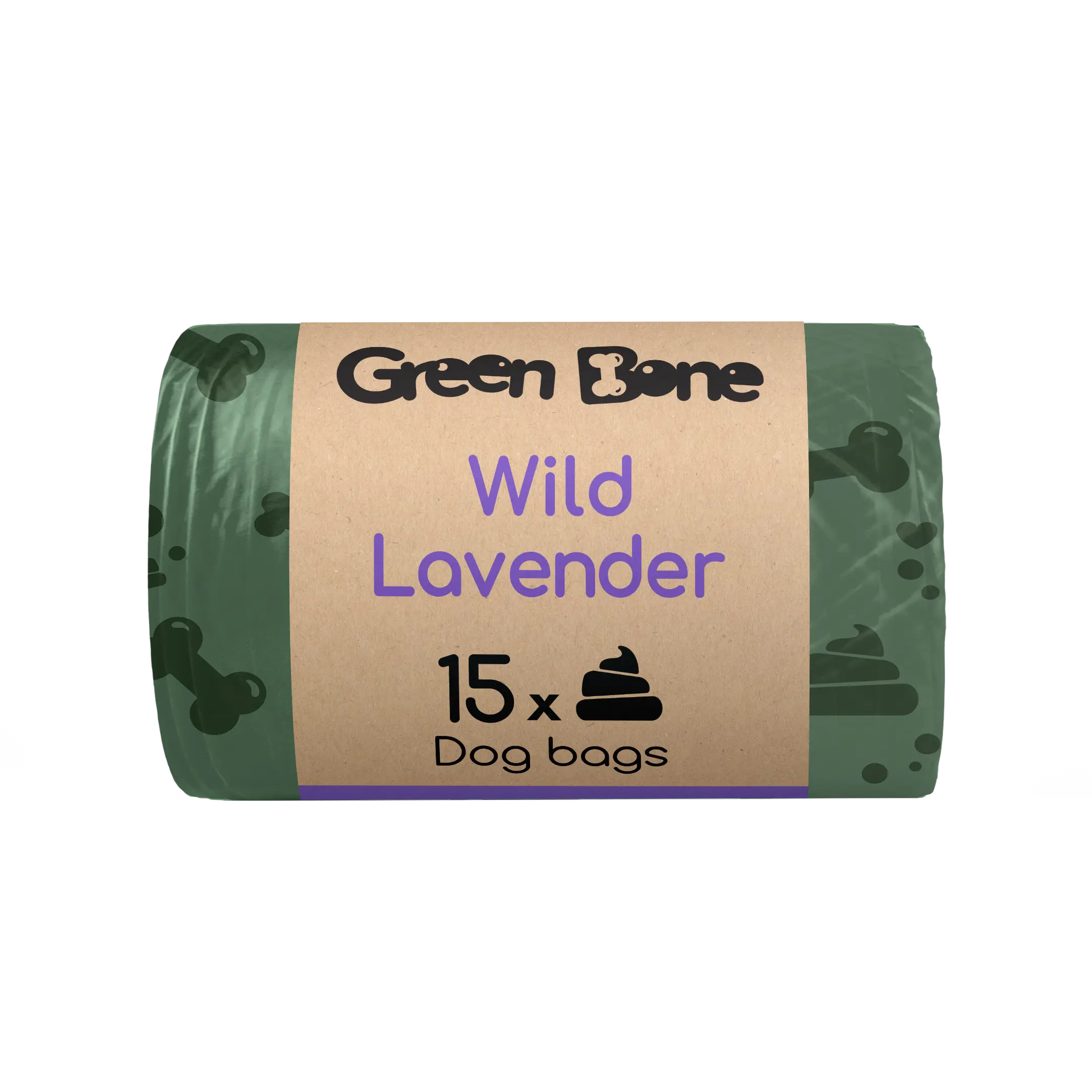 Refill Wild Lavender biodegradable dog bags 15 pussia