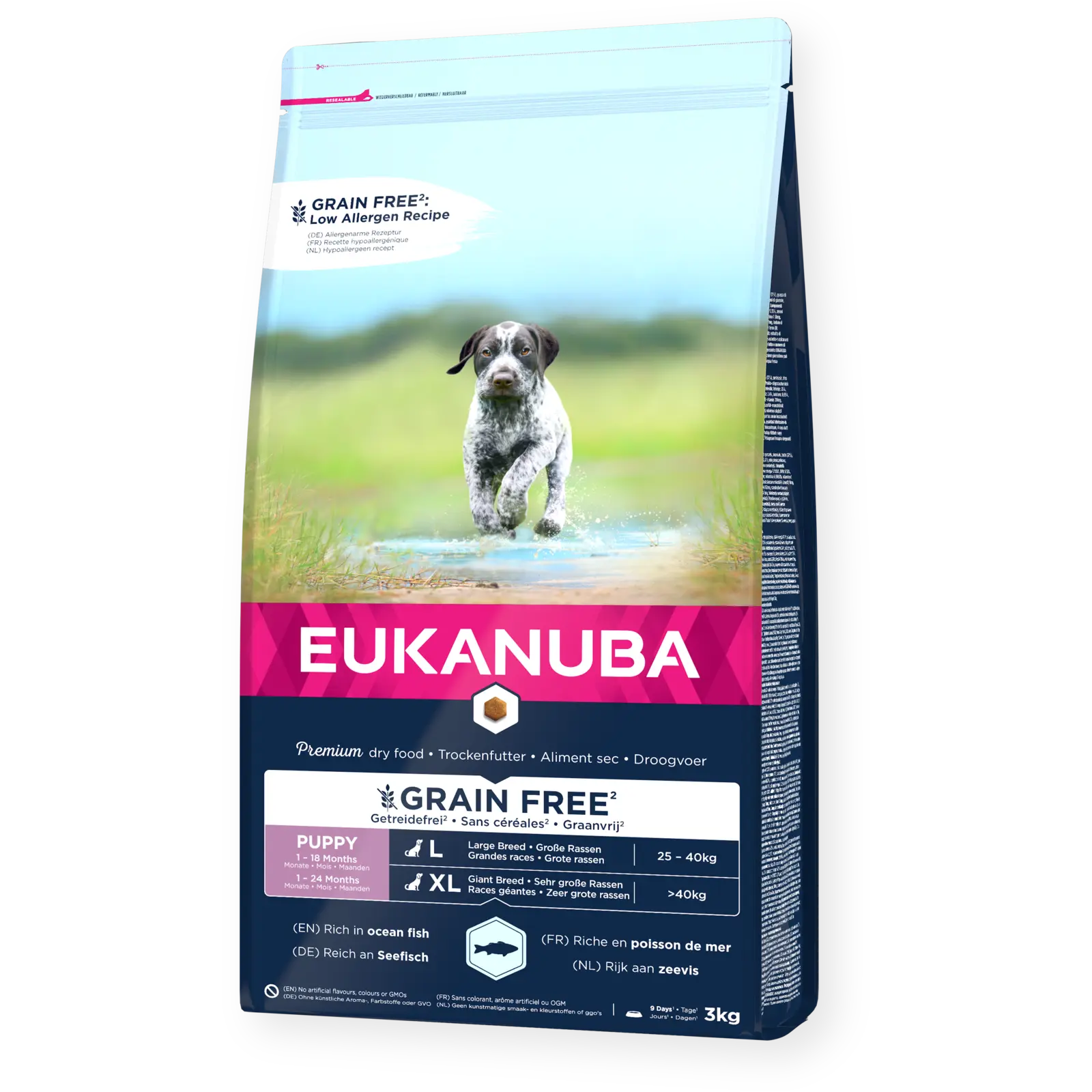 Dog Grain Free Puppy & Junior Large/XL 3 kg