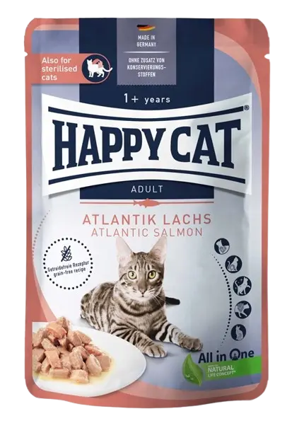 Atlantisk laks våtfôr 85 g