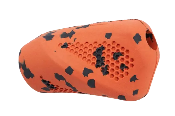 Dog throw toy one size Orange/black