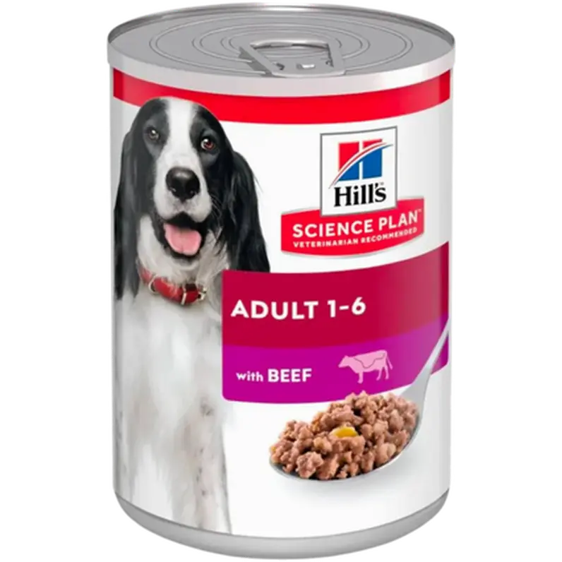Adult Delicious Beef Canned - Wet Dog Food 370 g