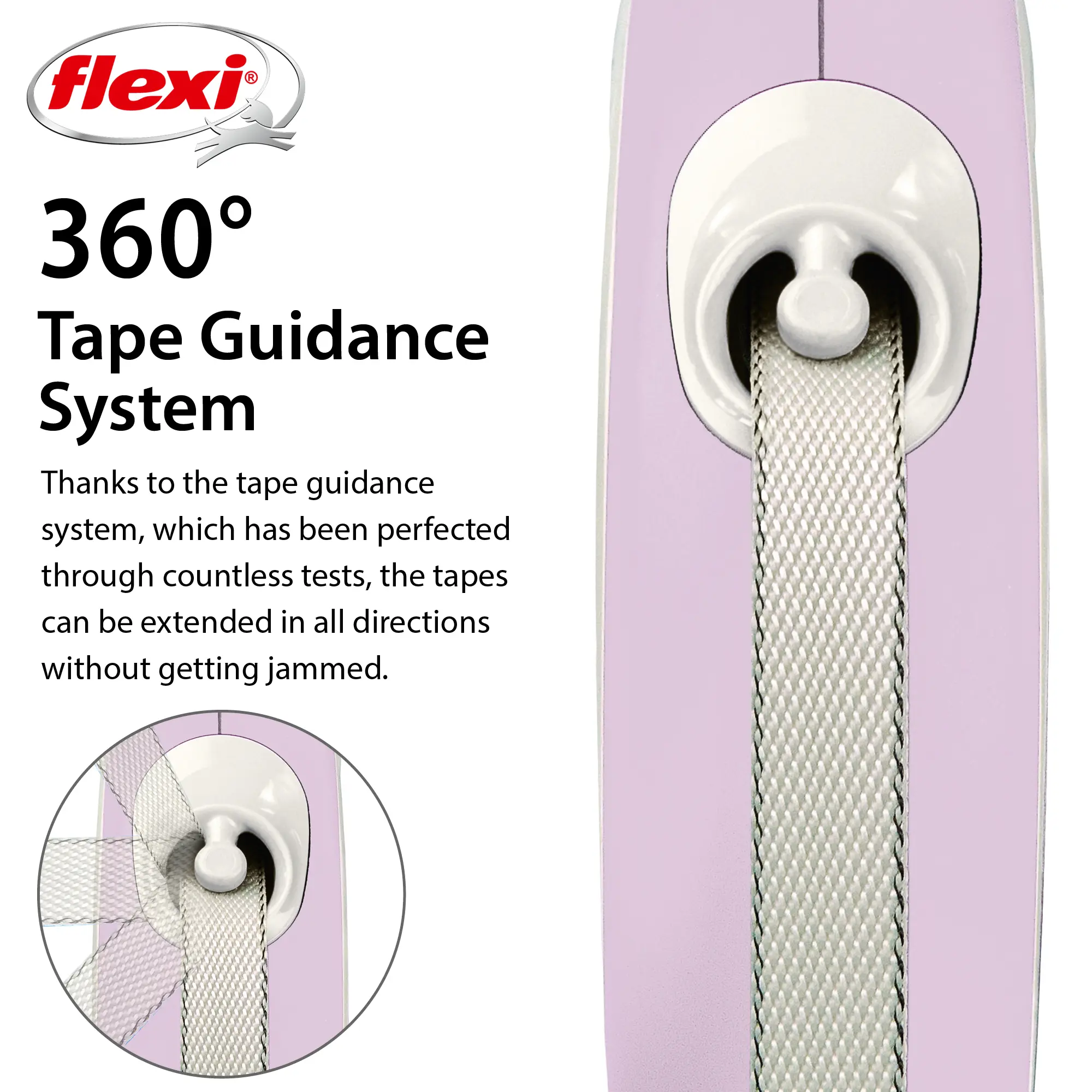 Rullkoppel New Comfort Tape Lila