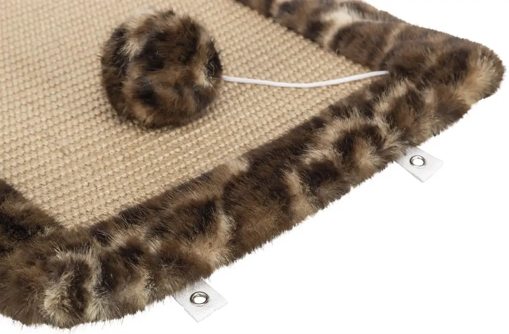 Trixie Kratzmatte Leo Braun – Sisal-Kratzmatte 55 × 35 cm