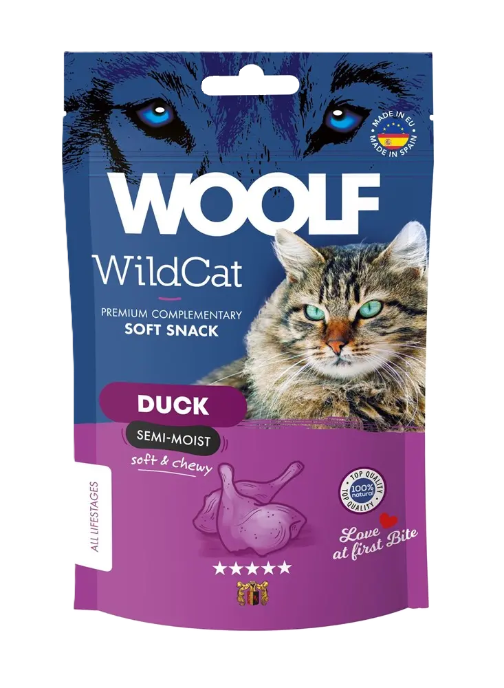 Wildcat Snacks - Duck 50g
