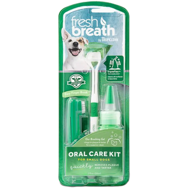 Fresh Breath Oral Care Kit Small Dog Green 59 ml