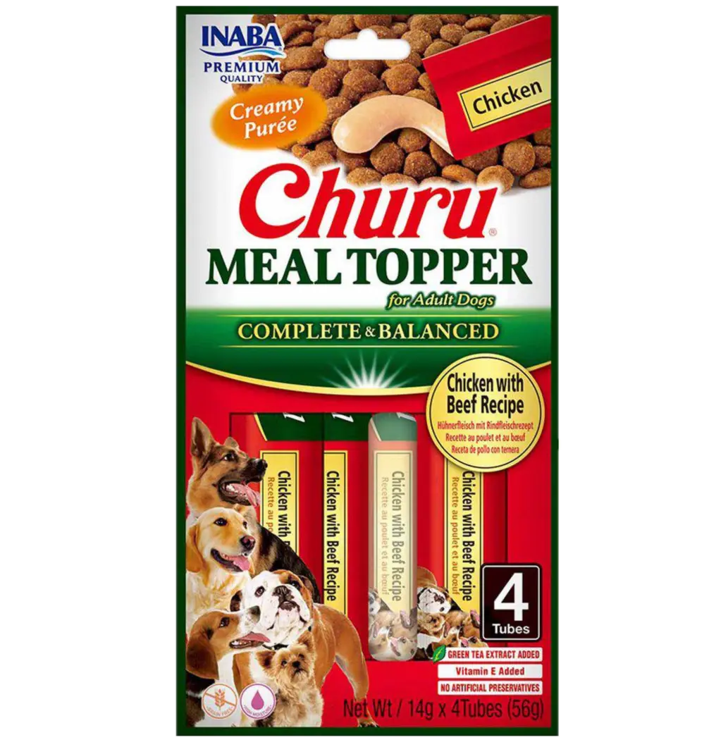 Koiranruokien Topper Kana/naudanliha