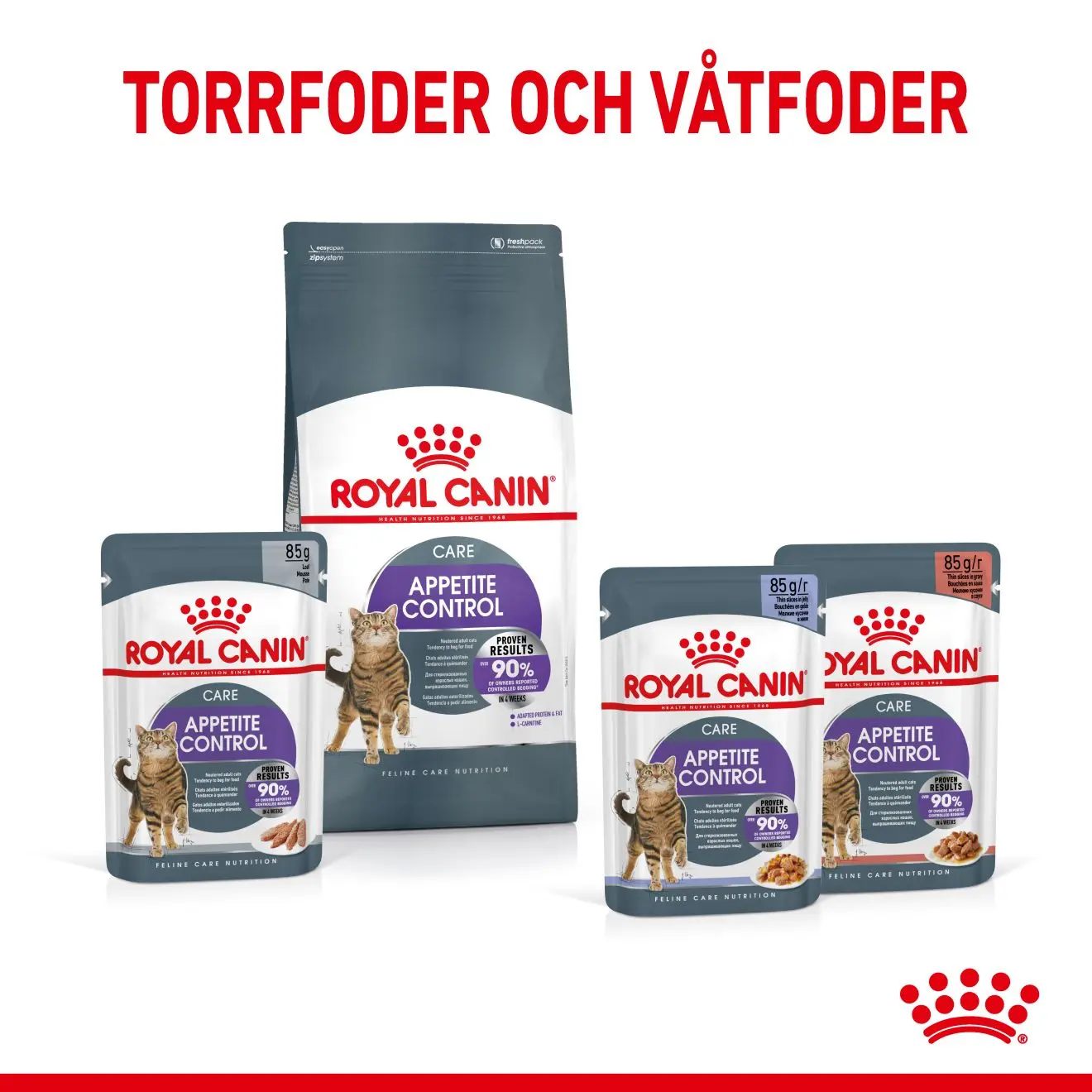Feline Care Nutrition Appetite Control Care kissan märkäruoka kastikkeessa
