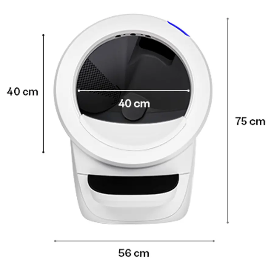 Litter-Robot 4 Självrengörande Kattlåda, vit