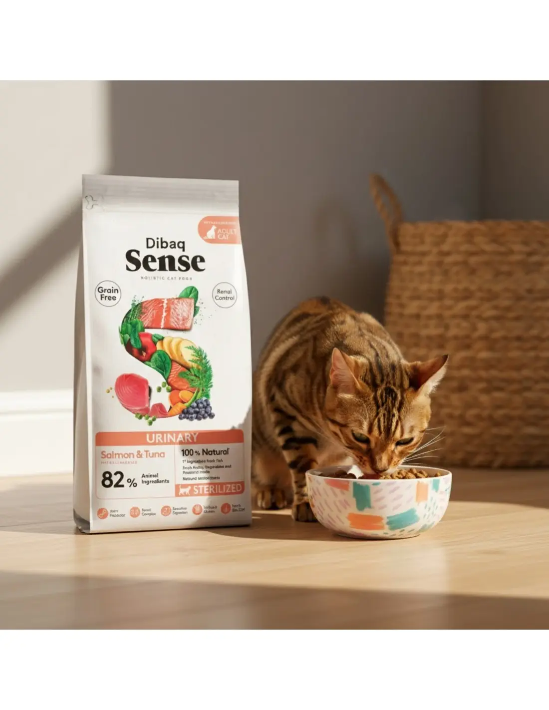 Sense Cat Grain Free Urinary Lax & Tonfisk – spannmålsfritt torrfoder