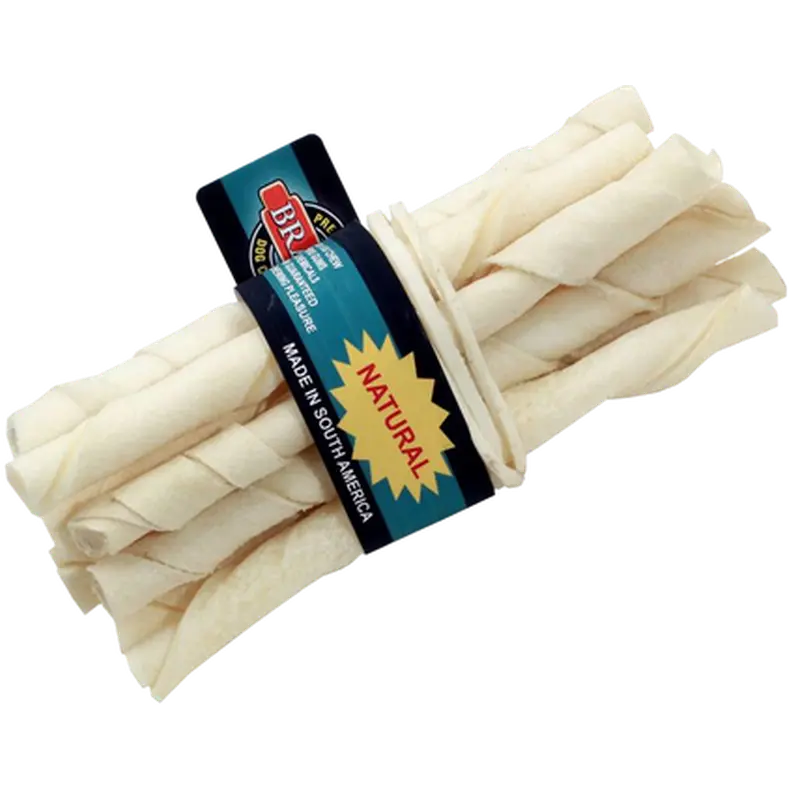 Kierretty Puruluu Kapea 12,5cm Luonnollinen 10-pakkaus