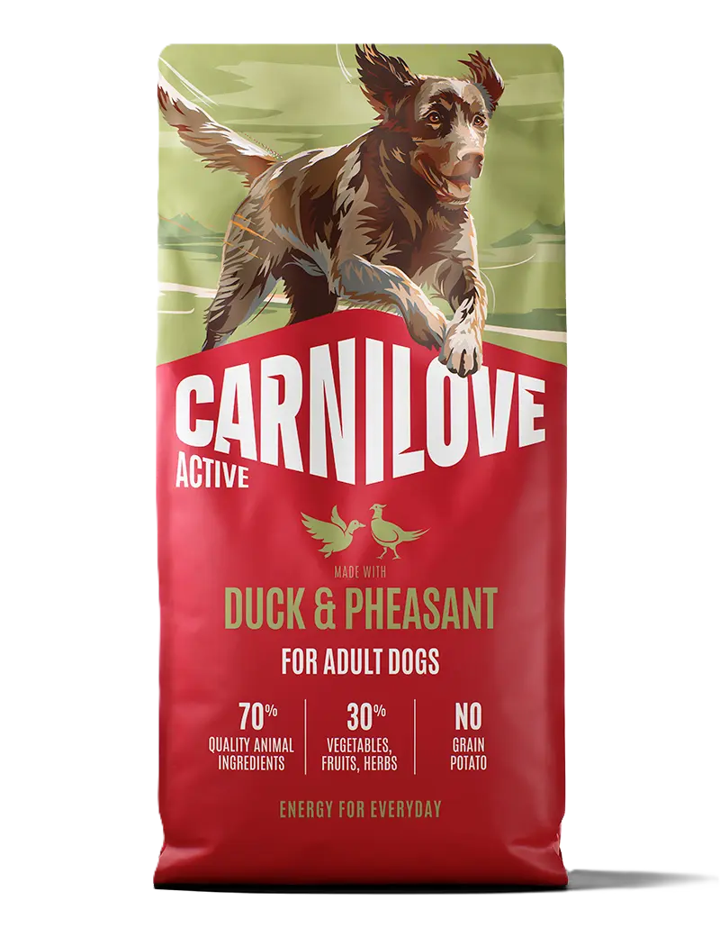 Active Dog Duck & Pheasant for voksne hunder av alle raser 1,5 kg