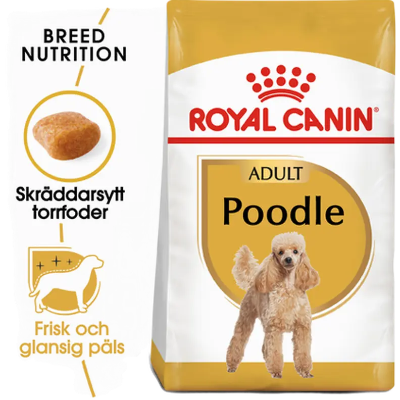 Poodle Adult Dry food koirille