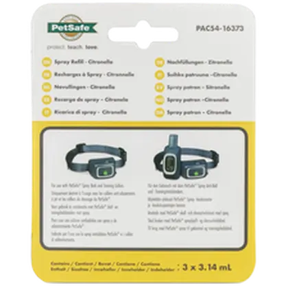 PetSafe Citronella Refill-patron til anti-gø halsbånd – 3-pak