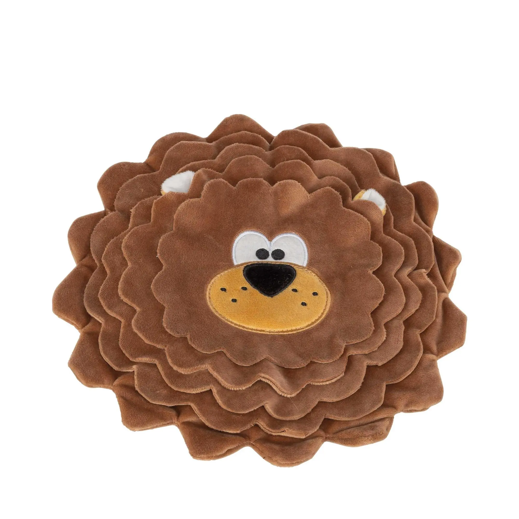 Snackslejon, plysch, återvunnen, ø 26 cm