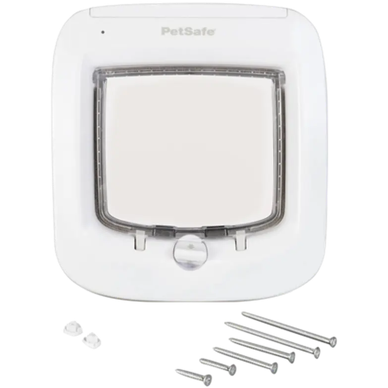 PetSafe Microchip Cat Flap Brun – kattelem med chiplæser