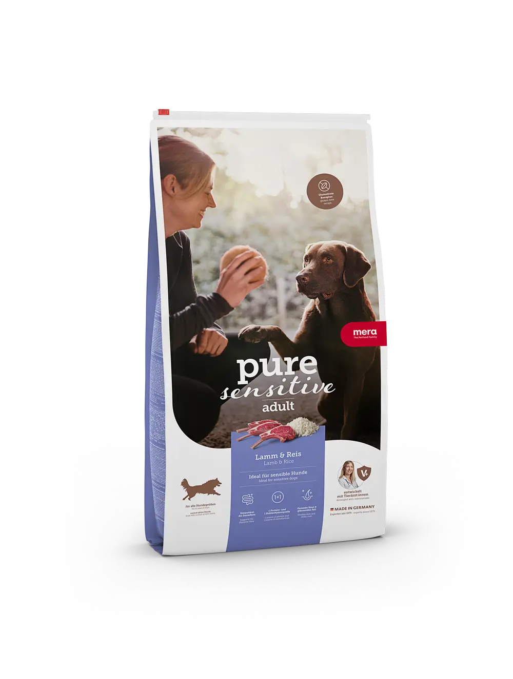 Pure Sensitive Adult lam og ris 4 kg