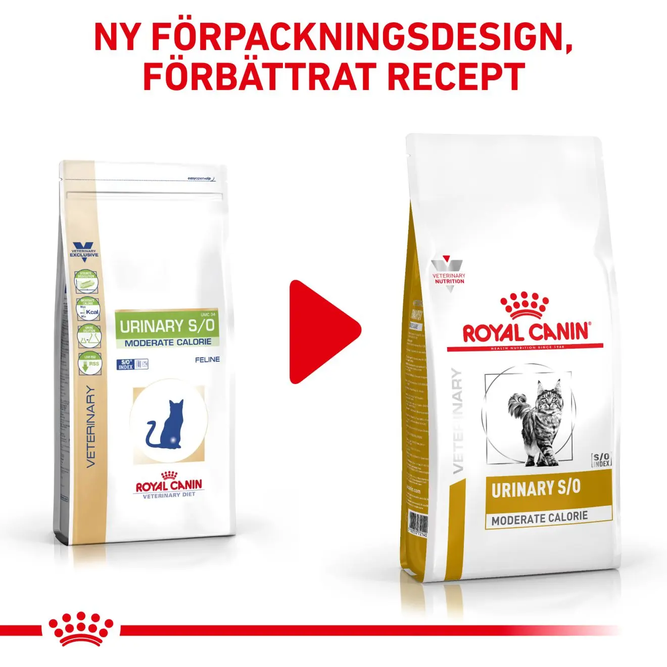 Urinary S/O Moderate Calorie Torrfoder för katt