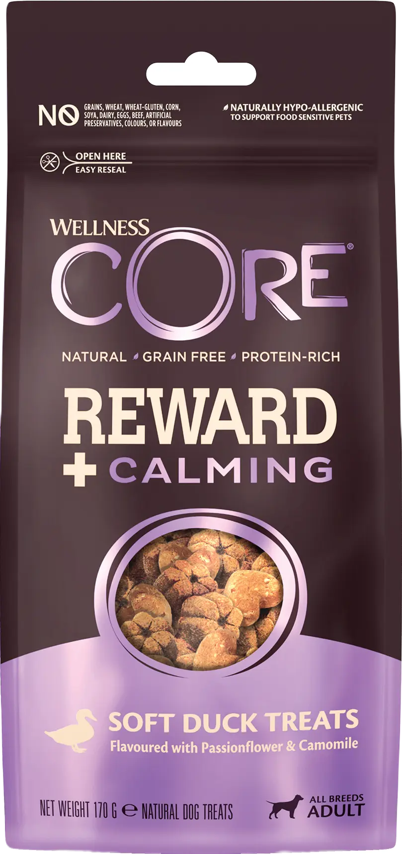 Belønning+ Godbiter Duck Calming 170 g