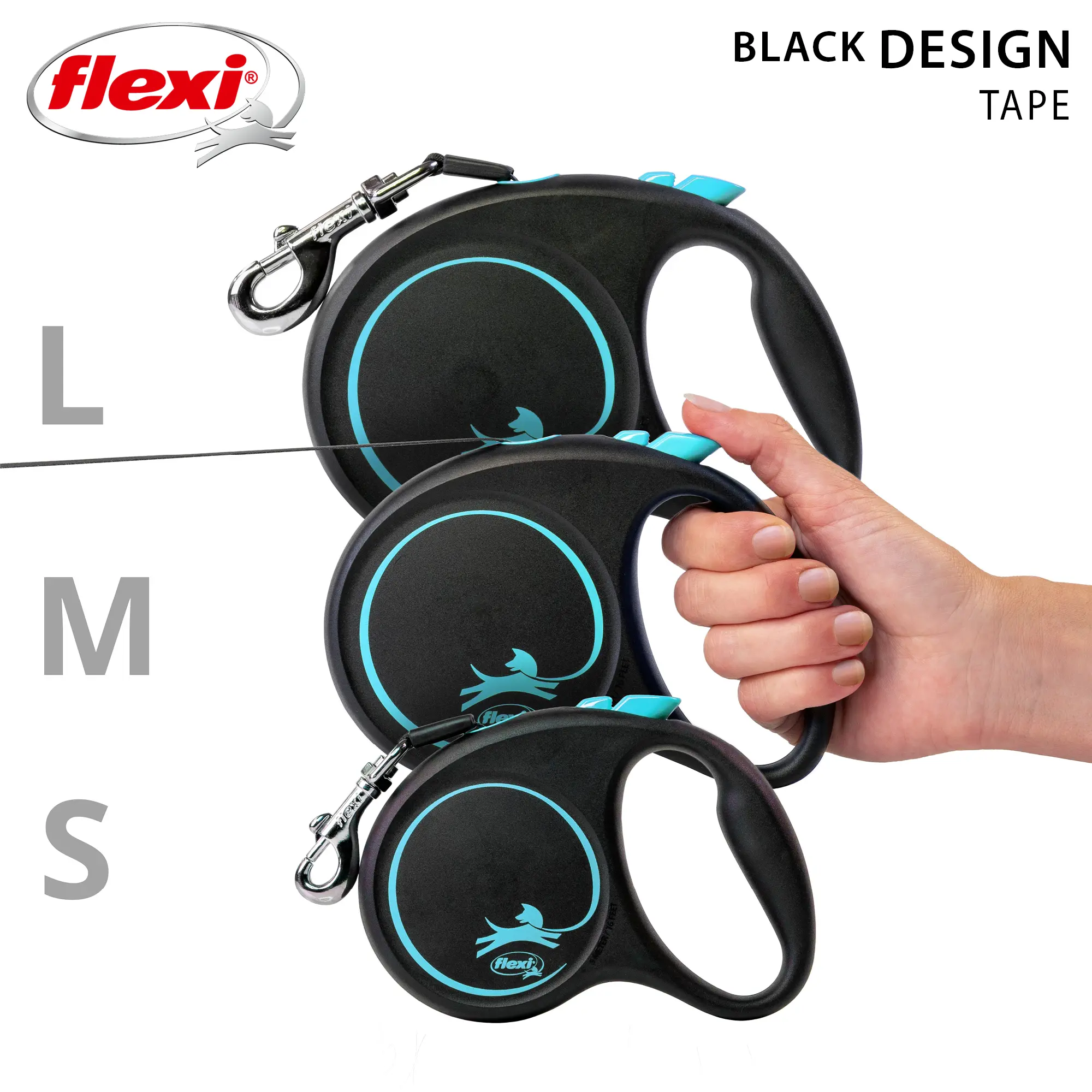 Kelatalutin Black Design Tape Sininen