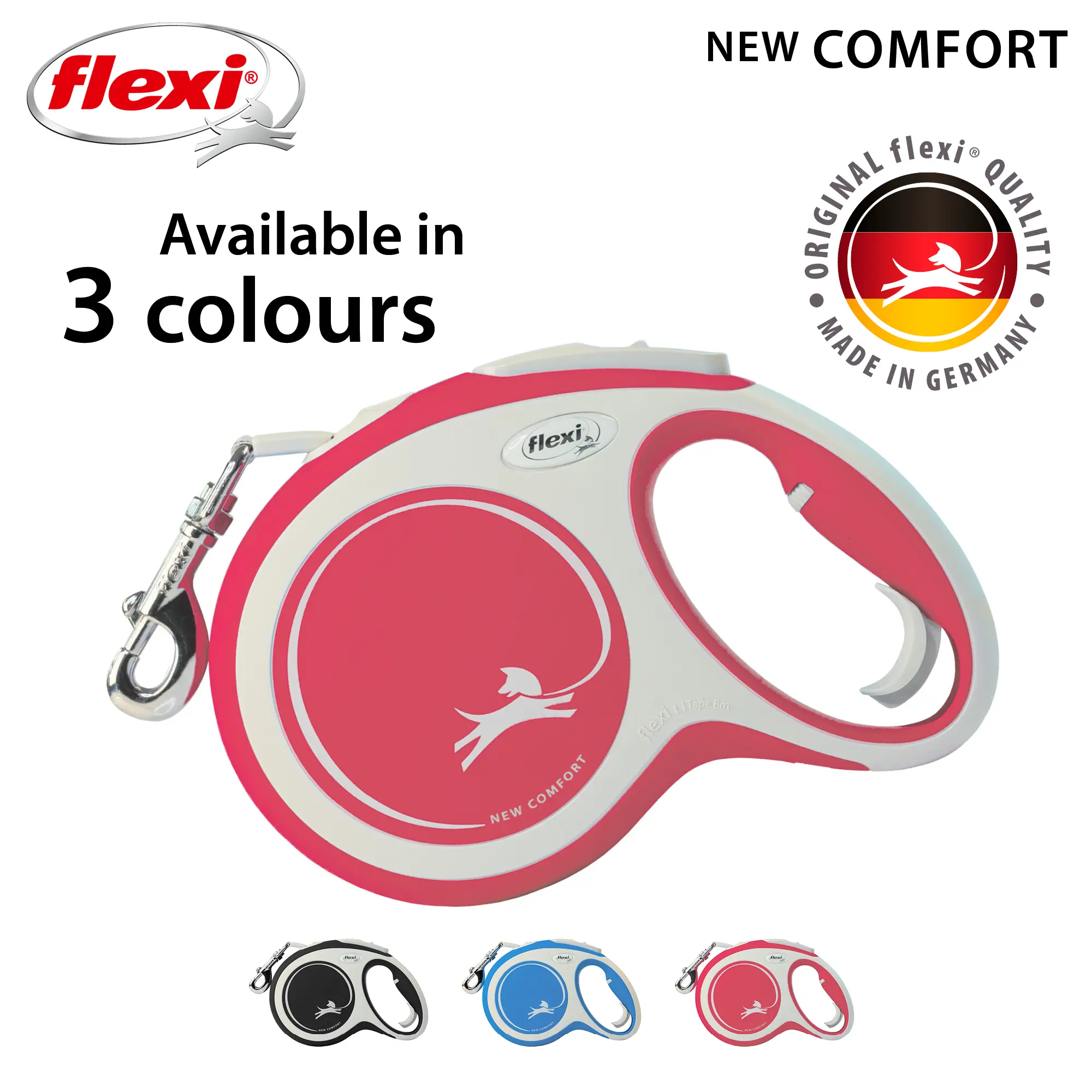 Rullkoppel New Comfort Tape Röd