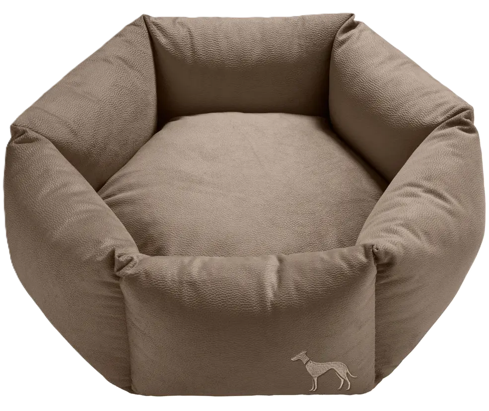 Sofa Ortho Hexagon Merida 70 cm Polyester Taupe