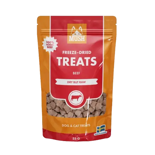 Treats Frysetørket Godbit med Storfe, 55g