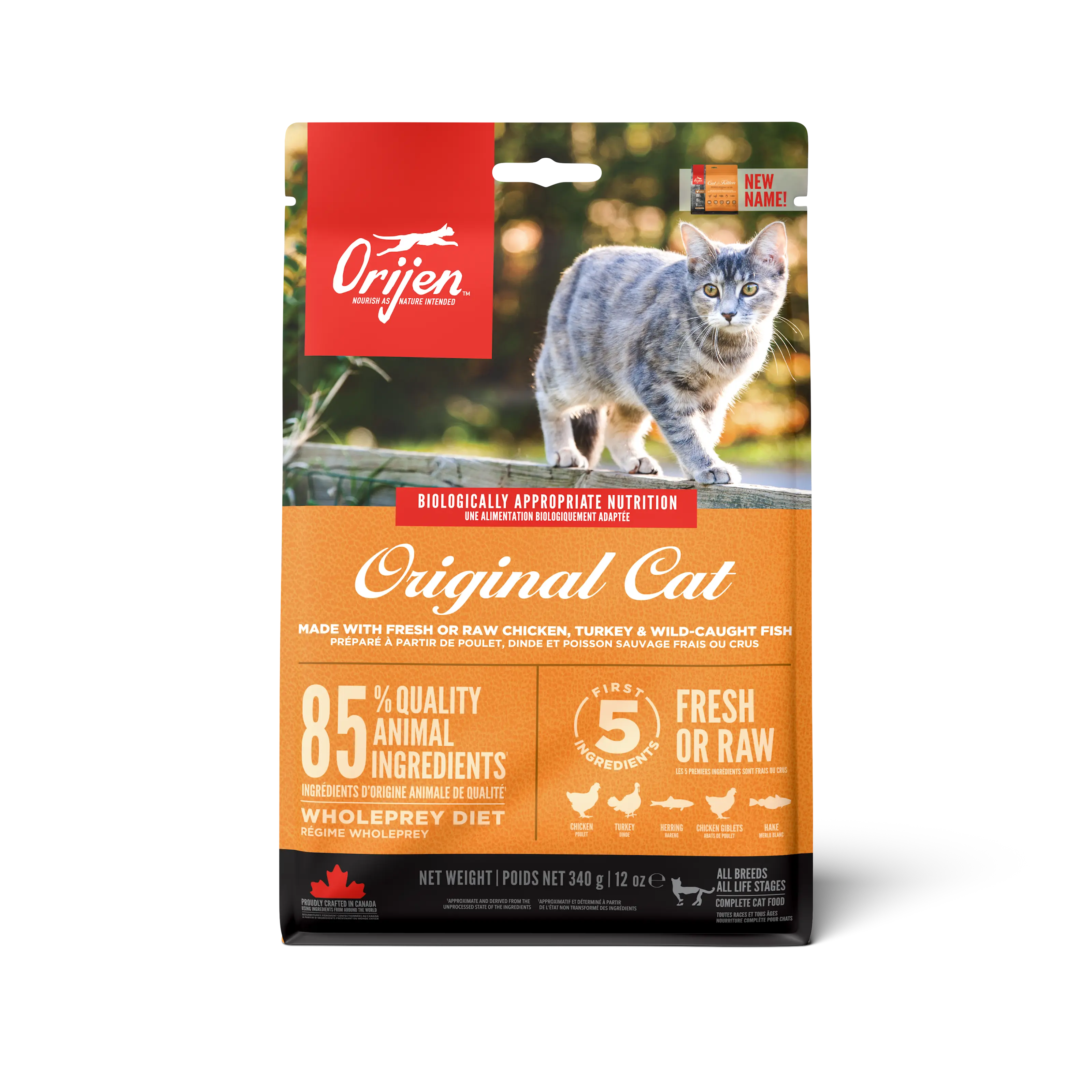 Cat & Kitten 340 g - Orijenin testivoittaja-kissanruoka!